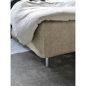 Polsterbett Homely Microfaser Alana: Beige - 180 x 200cm