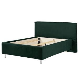 Gestoffeerd bed Homely Microvezel Panja: Donkergroen - 140 x 200cm