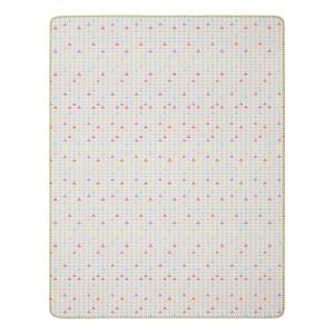 Plaid Lovely & Sweet Triomino Tessuto misto - Multicolore / Grigio