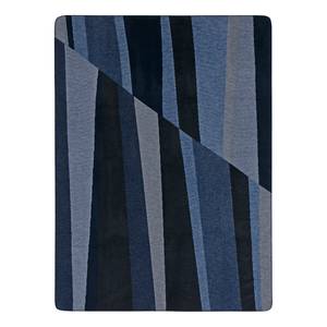 Deken Twilight textielmix - blauw/grijs