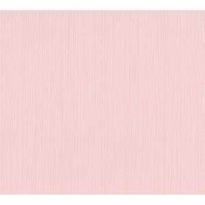 Vliesbehang Teri roze - 0,53 m x 10,05 m - Roze