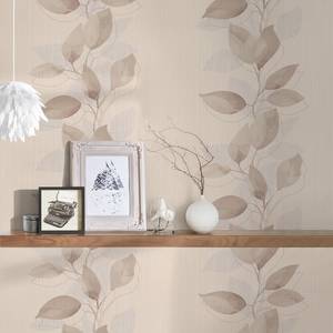 Papier peint en intissé Floral Marron - 0,53 m x 10,05 m - Marron