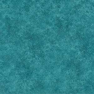 Papier peint en intissé Yoyce Turquoise - 0,53 m x 10,05 m - Turquoise