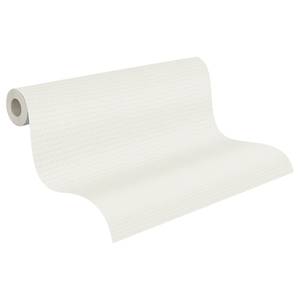 Papier peint en intissé Karby Blanc - 0,53 m x 10,05 m - Blanc