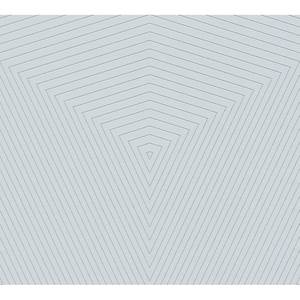 Papier peint en intissé Meeker Gris - 0,53 m x 10,05 m - Gris