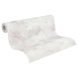 Papier peint en intissé Nuage crème Blanc - 0,53 m x 10,05 m - Blanc