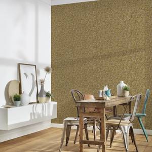 Vliestapete Berane Gold - 0,53m x 10,05m - Gold