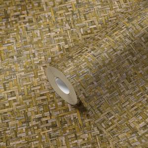 Vliestapete Berane Gold - 0,53m x 10,05m - Gold