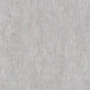 Vliesbehang Bridport grijs - 0,53m x 10,05m - Zilver