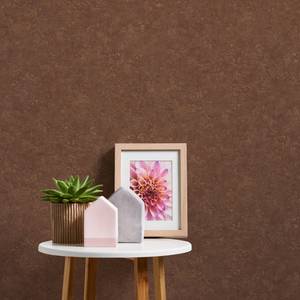 Papier peint en intissé Look Indus Uni Marron - 0,53 m x 10,05 m - Marron