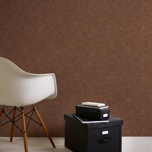 Papier peint en intissé Look Indus Uni Marron - 0,53 m x 10,05 m - Marron