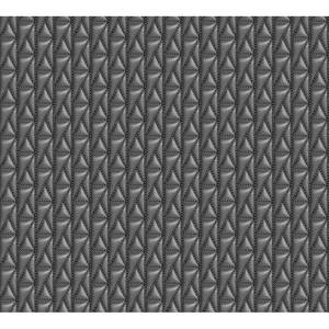 Vliestapete Collone Schwarz - 0,53m x 10,05m - Schwarz