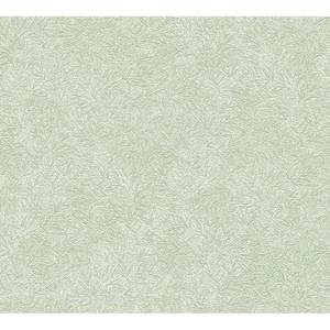 Vliesbehang Moira groen - 0,53 m x 10,05 m - Groen