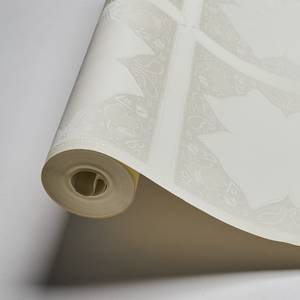 Papier peint en intissé Kaleidoscope Beige - 0,53 m x 10,05 m - Beige