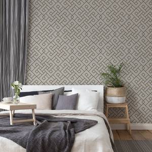 Papier peint en intissé Clarkia Gris - 0,53 m x 10,05 m - Gris