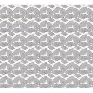 Vliestapete Competa Silber - 0,53m x 10,05m - Silver White