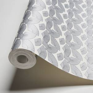 Papier peint en intissé Competa Argenté - 0,53 m x 10,05 m - Silver White