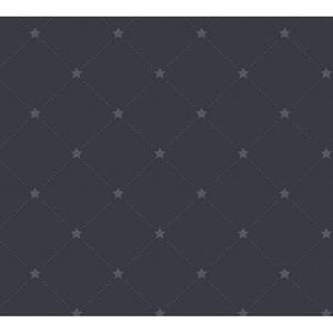 Vliesbehang Colachel zwart - 0,53m x 10,05m - Zwart