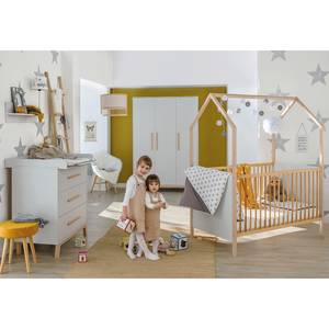 Babyzimmer-Set Venice IV (3-teilig) Hellgrau