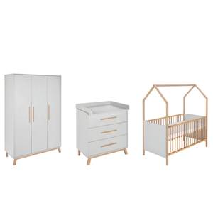 Babyzimmer-Set Venice IV (3-teilig) Hellgrau