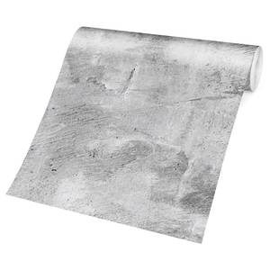 Vliesbehang Industrie-Look vliespapier - grijs - 384 x 255 cm