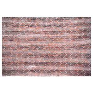 Vliestapete Backstein Mauer Rot Vliespapier - Rot - 384 x 255 cm