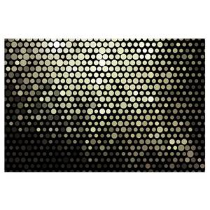 Fotomurale Disco Background Tessuto non tessuto - Nero - 384 x 255 cm