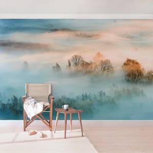 Fotomurale Alba e nebbia Tessuto non tessuto - Beige - 384 x 255 cm