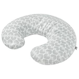 Mini-Stillkissen Seashell Shape Weiß - Kunststoff - Textil
