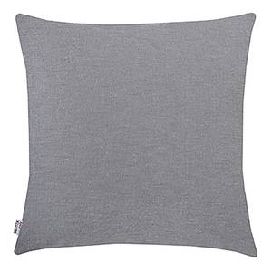 Housse de coussin Basic I Coton / Polyester - Gris - 48 x 48 cm