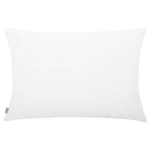 Kissenbezug Basic II Baumwolle / Polyester - Weiß