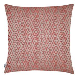 Kussensloop Serina polyester - Rood - 46 x 46 cm