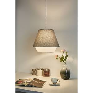 Hanglamp Noble Delight textielmix/aluminium - 1 lichtbron