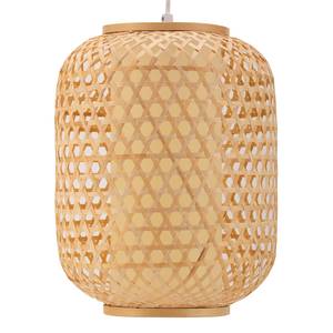 Hanglamp Woody Delight bamboe/polypropeen - 1 lichtbron
