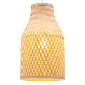 Hanglamp Woody Romance bamboe/aluminium - 1 lichtbronnen