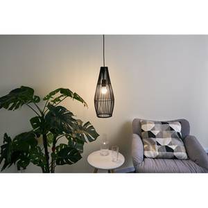 Hanglamp Timber Love rotan/aluminium - 1 lichtbron