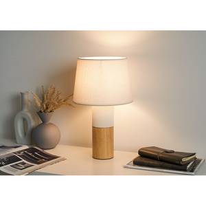 Lampe Woody Elegance Tissu mélangé - 1 ampoule