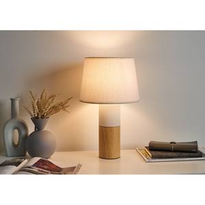 Lampe Woody Elegance Tissu mélangé - 1 ampoule