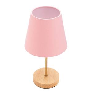 Lampe Woody Rose Tissu mélangé - 1 ampoule