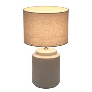 Tafellamp Charming Bloom textielmix/keramiek - 1 lichtbron