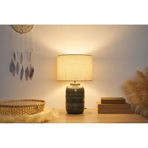 Lampe Gleaming Beauty Tissu mélangé / Céramique - 1 ampoule
