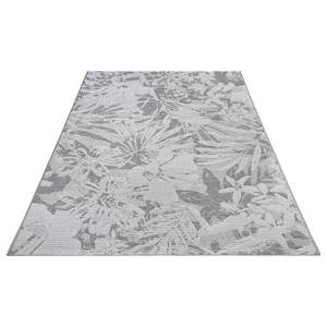 In-/Outdoorteppich Lanao Polypropylen - Grau / Creme - 80 x 150 cm
