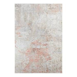 Kurzflorteppich Chameis Viskose / Acryl Chenille - Apricot - 95 x 140 cm