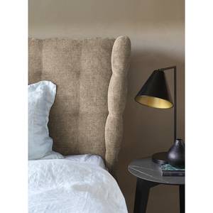 Gestoffeerd bed Capri Dream Microvezel Alana: Beige - 160 x 200cm