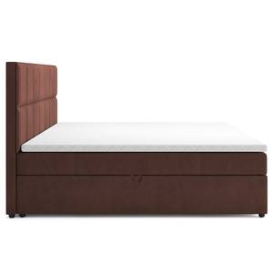 Lit boxspring Fira Marron - 200 x 200cm