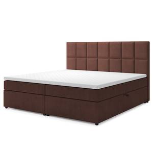 Boxspring Fira Bruin - 200 x 200cm