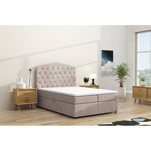 Boxspringbett Miriam Beige - 140 x 200cm