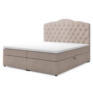 Boxspringbett Miriam Beige - 180 x 200cm