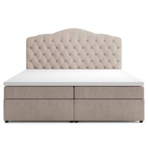 Boxspringbett Miriam Beige - 200 x 200cm