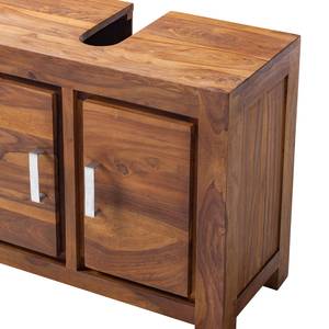 Set di 2 mobili bagno OHIO - Specchio XL Legno massello di Sheesham